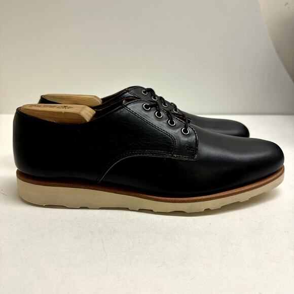 NWOT Rancourt & Co. Dirigo Blucher Derby Black Chromexcel Made in USA Men's 9 - Picture 1 of 10